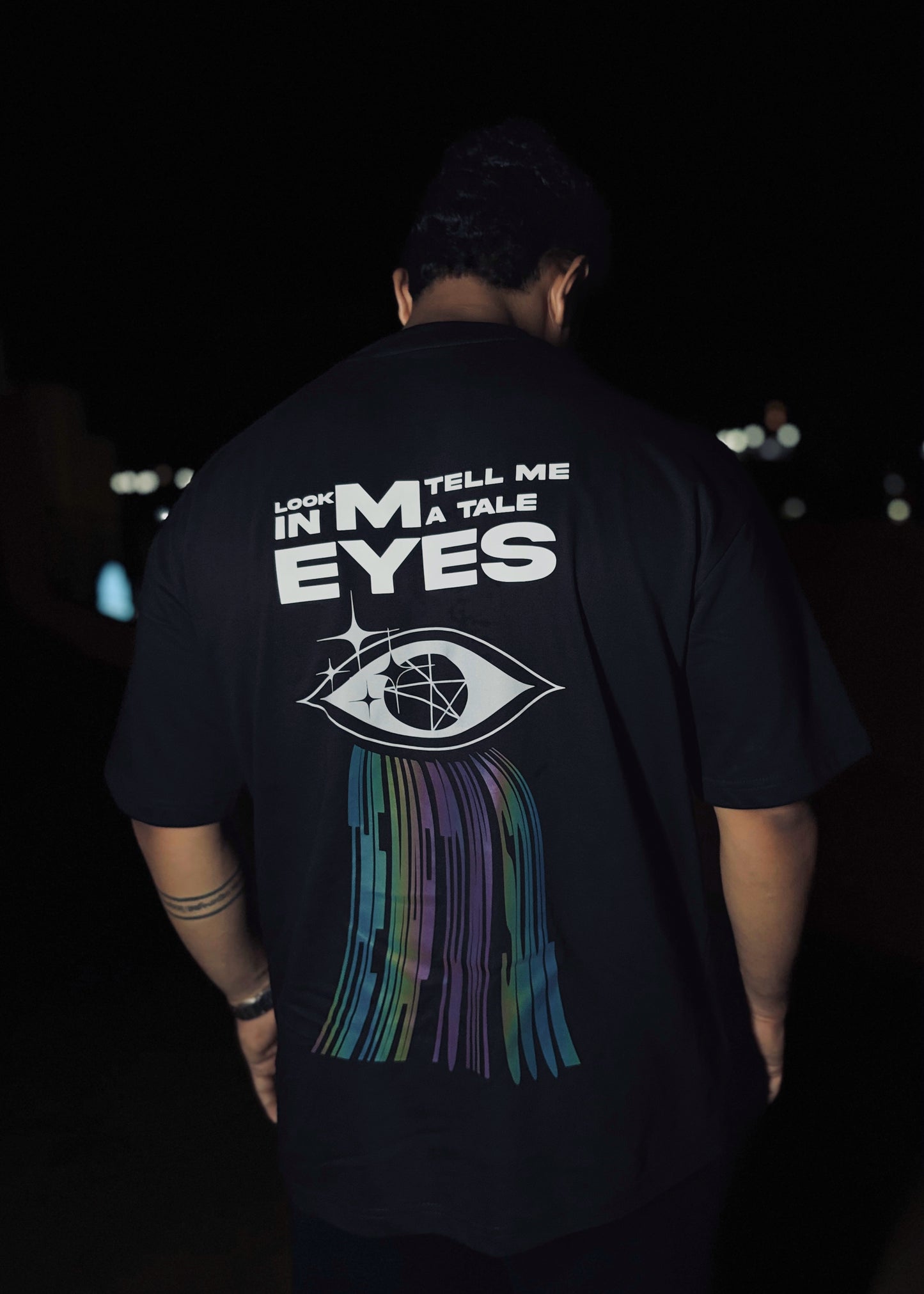 The Map to My Soul - Travis Scott | Reflective Oversized Tshirt