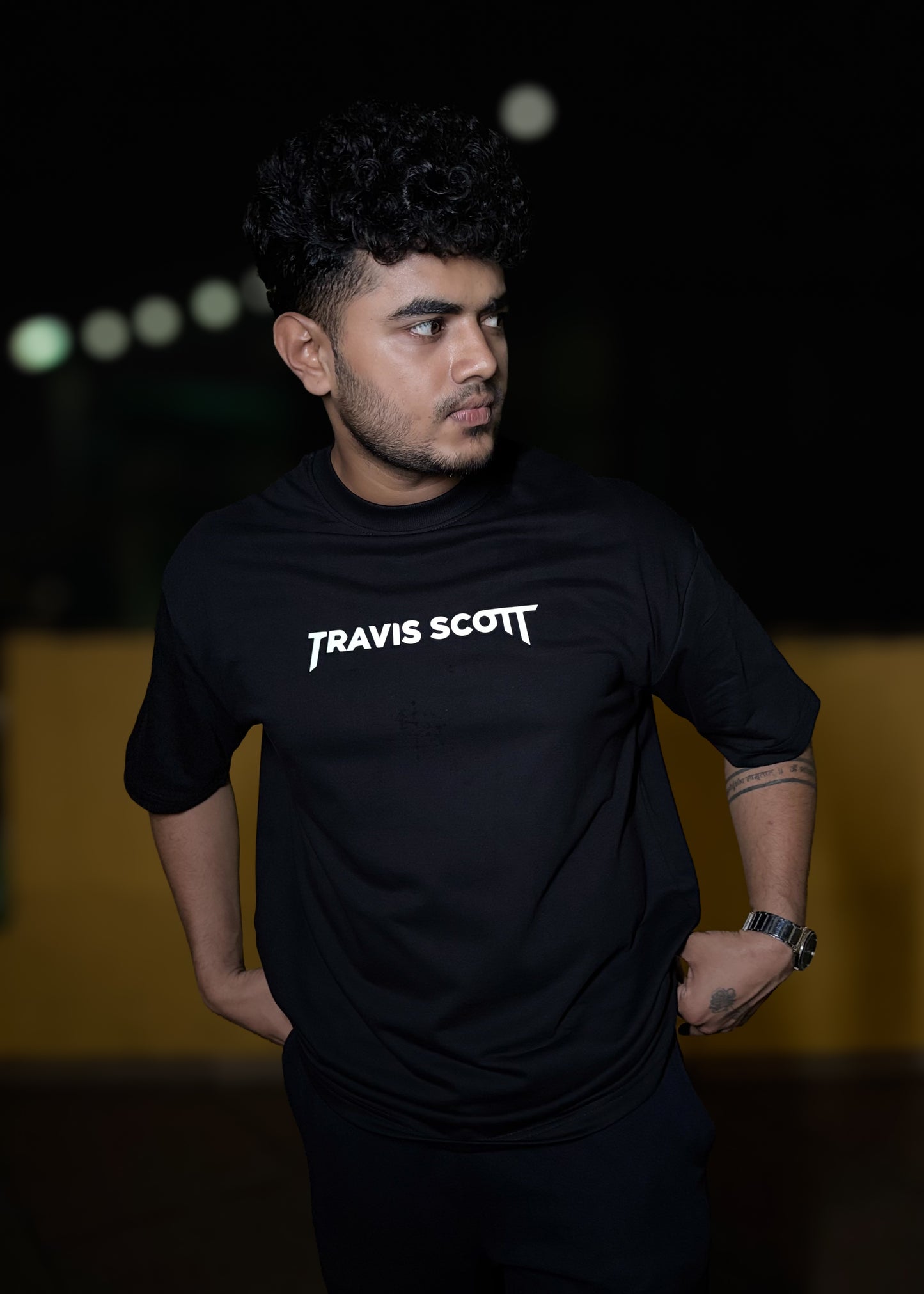 The Map to My Soul - Travis Scott | Reflective Oversized Tshirt