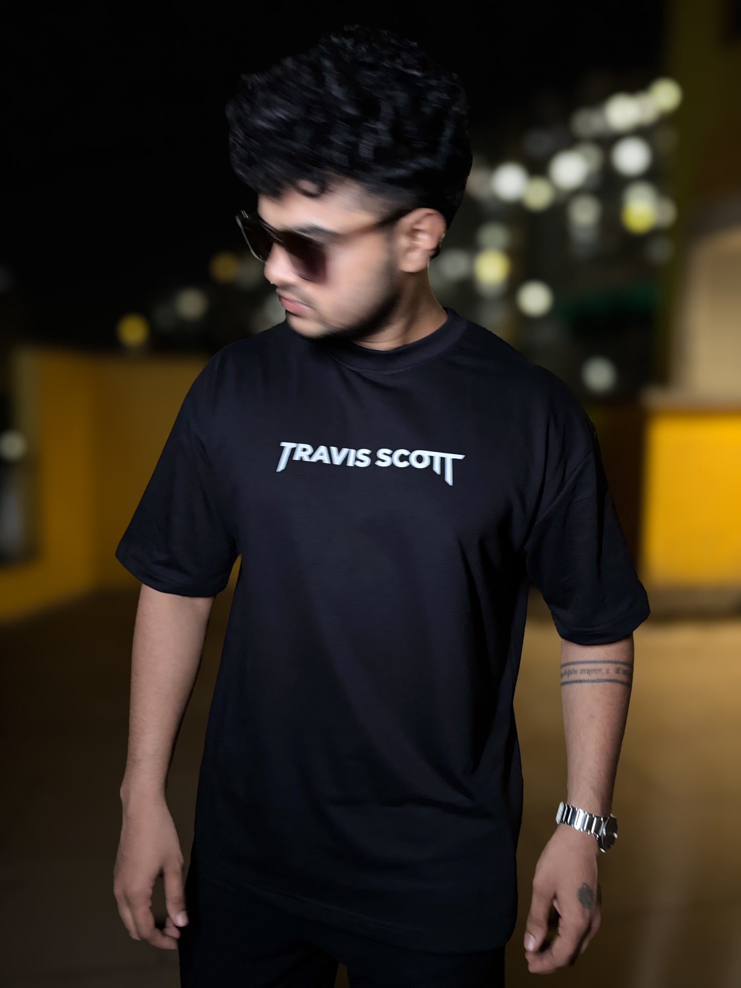 The Map to My Soul - Travis Scott | Reflective Oversized Tshirt