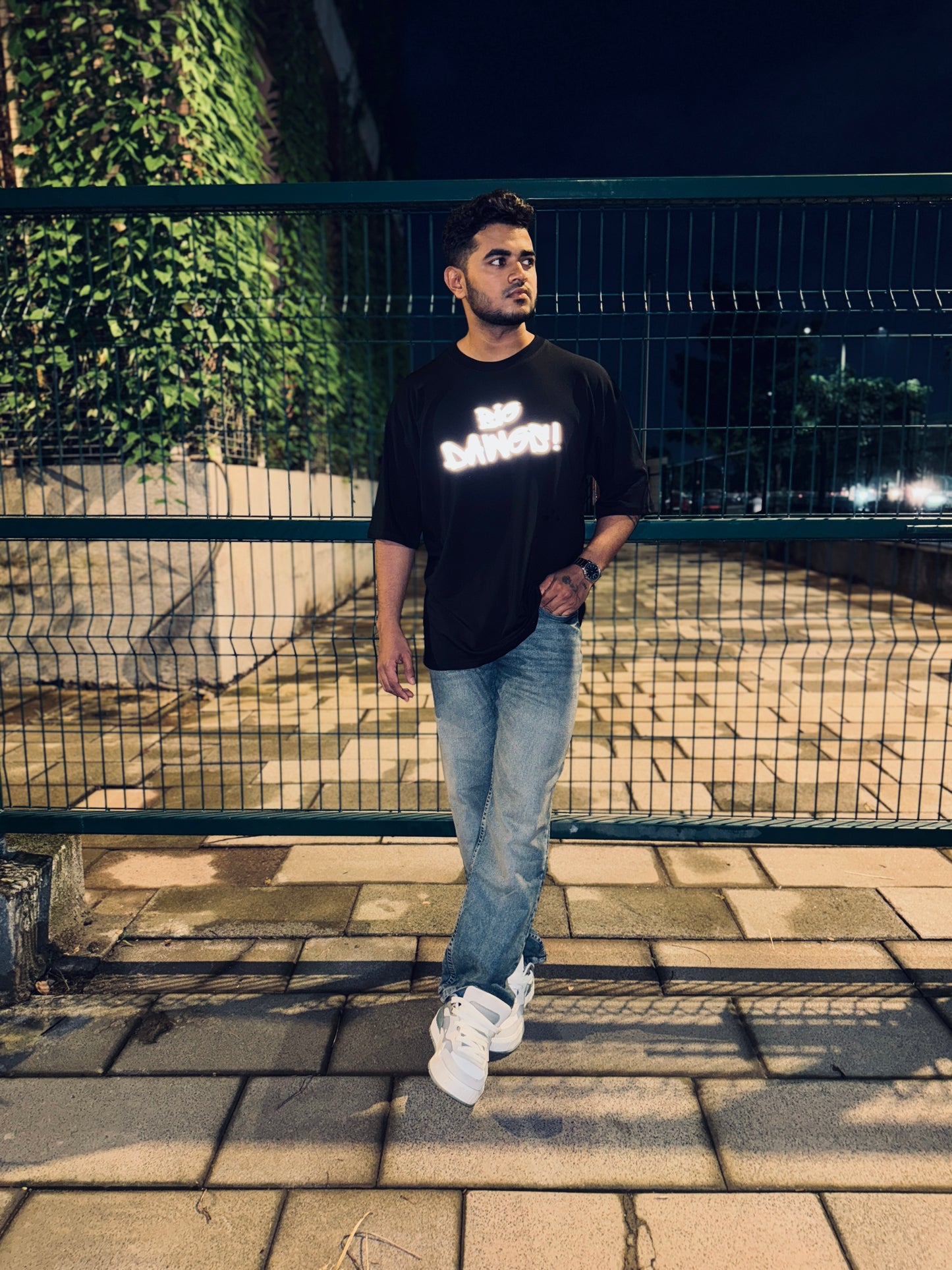 Big Dawgs! - Hanumankind | Reflective Oversized Tshirt