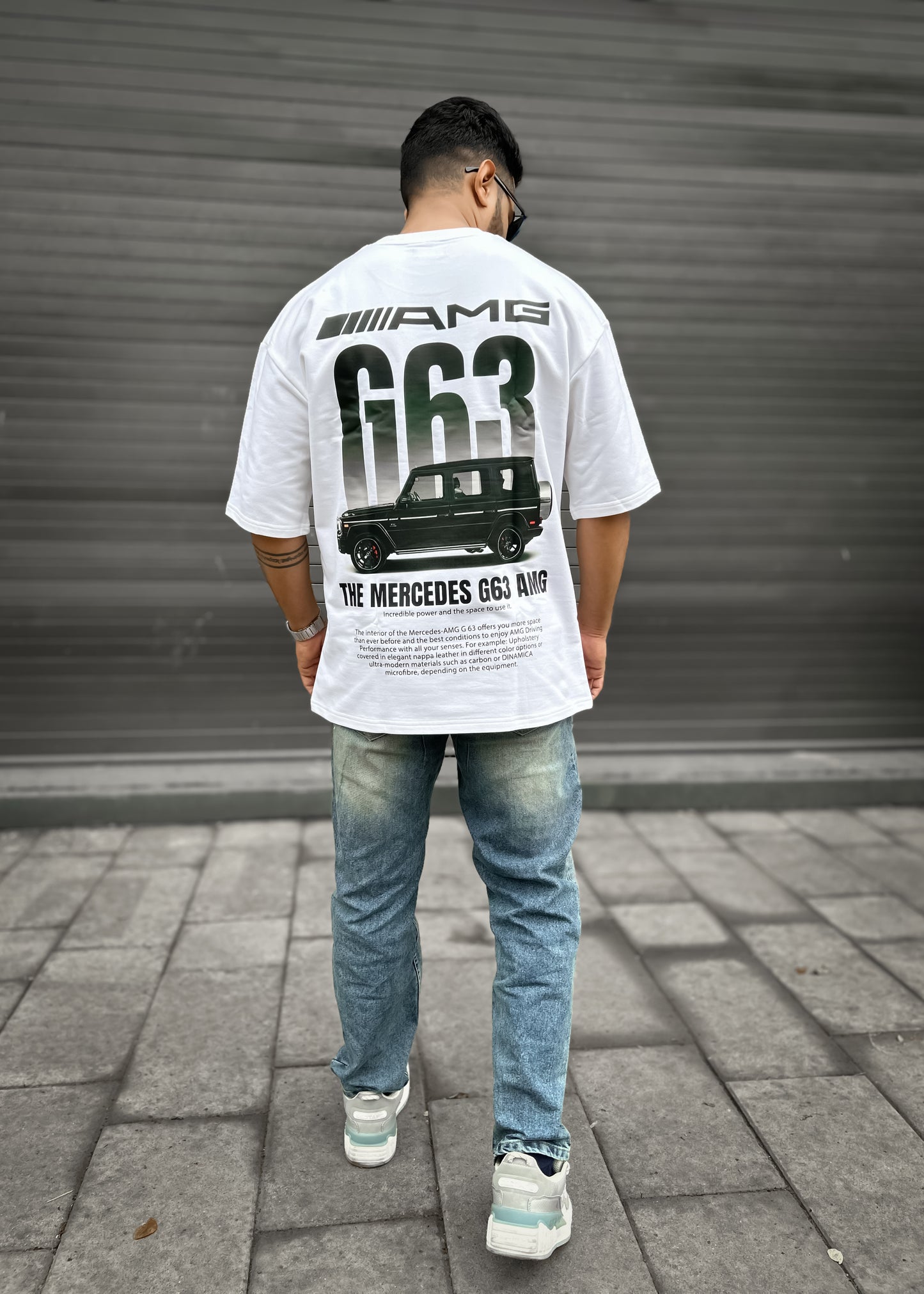 Off-Road Legend: Mercedes Benz G63 | Graphic Printed Oversized T-Shirt