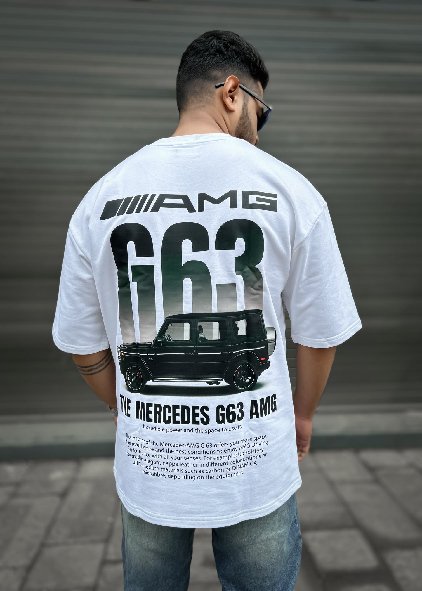 Off-Road Legend: Mercedes Benz G63 | Graphic Printed Oversized T-Shirt