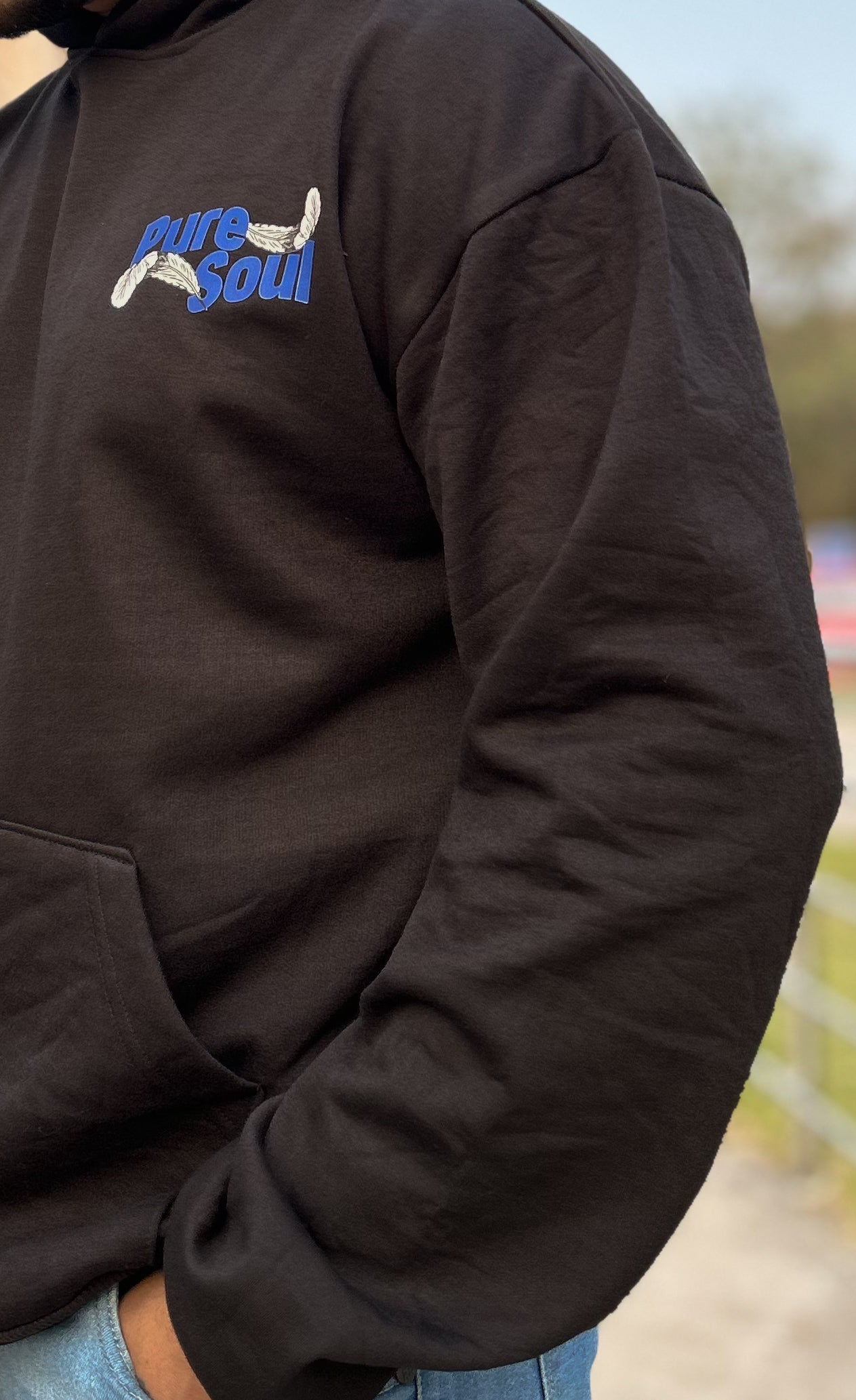 Divine Luxe Wings Oversized Hoodie