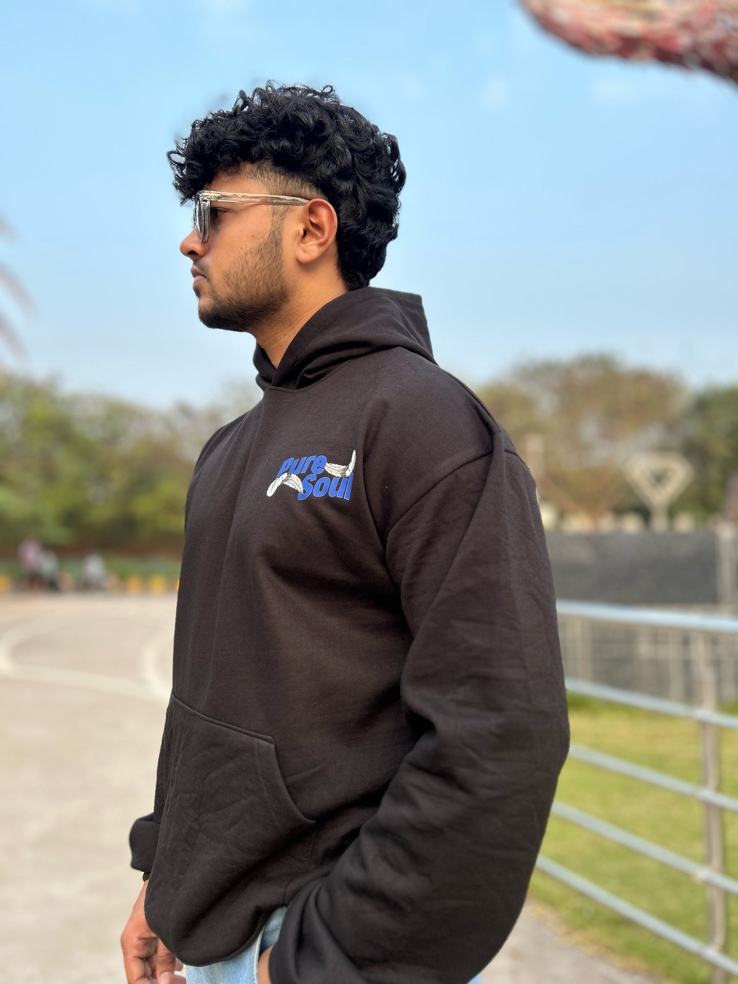 Divine Luxe Wings Oversized Hoodie