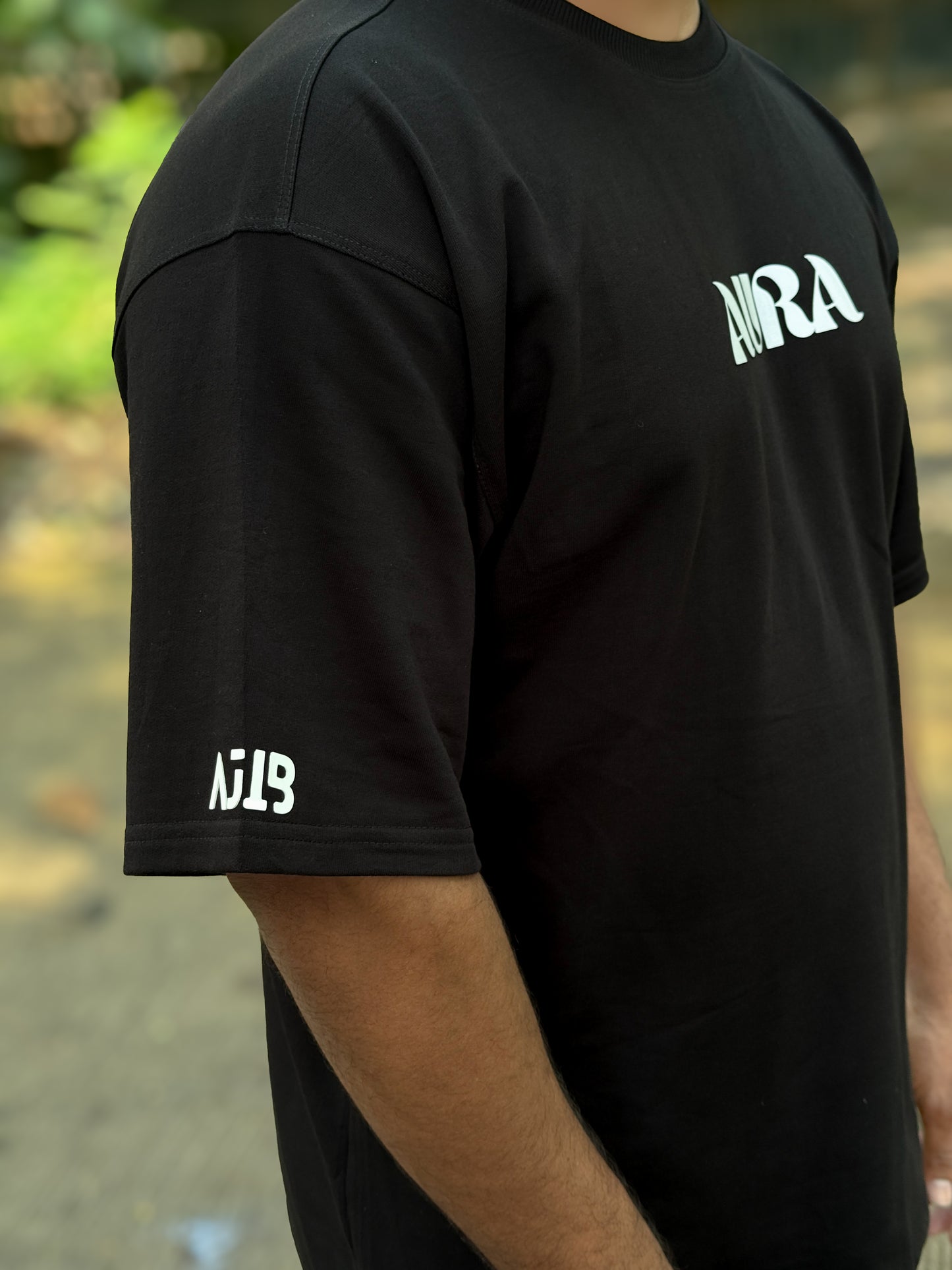 Aura Reflective Oversized T-Shirt – “Energy Flows” Edition