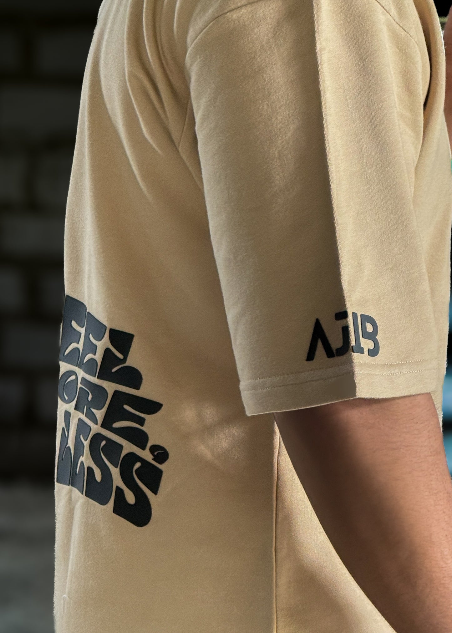 Feel More Explain Less HD Print Oversized Graphic T-Shirt