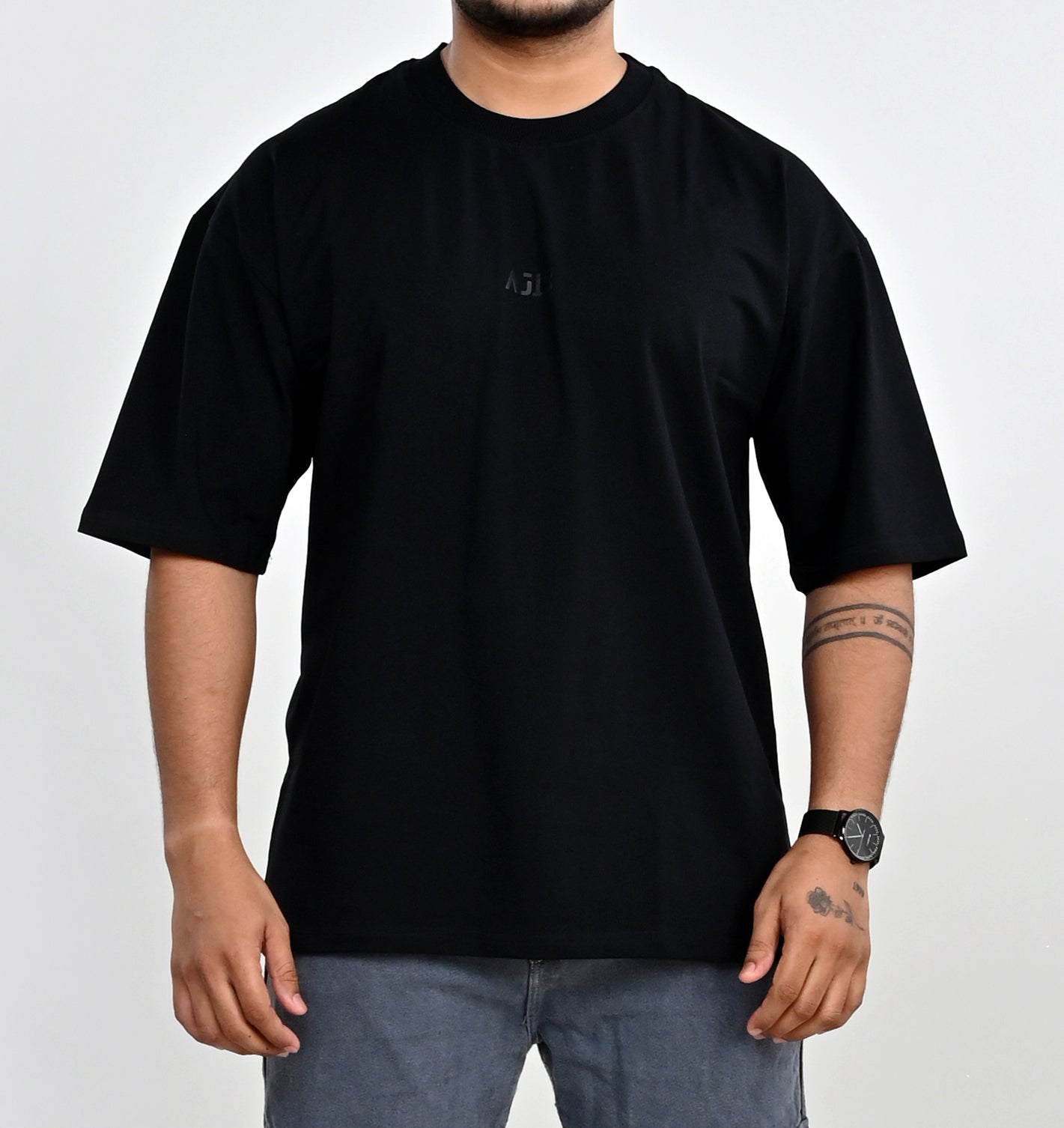 Midnight Black Oversized T-Shirt