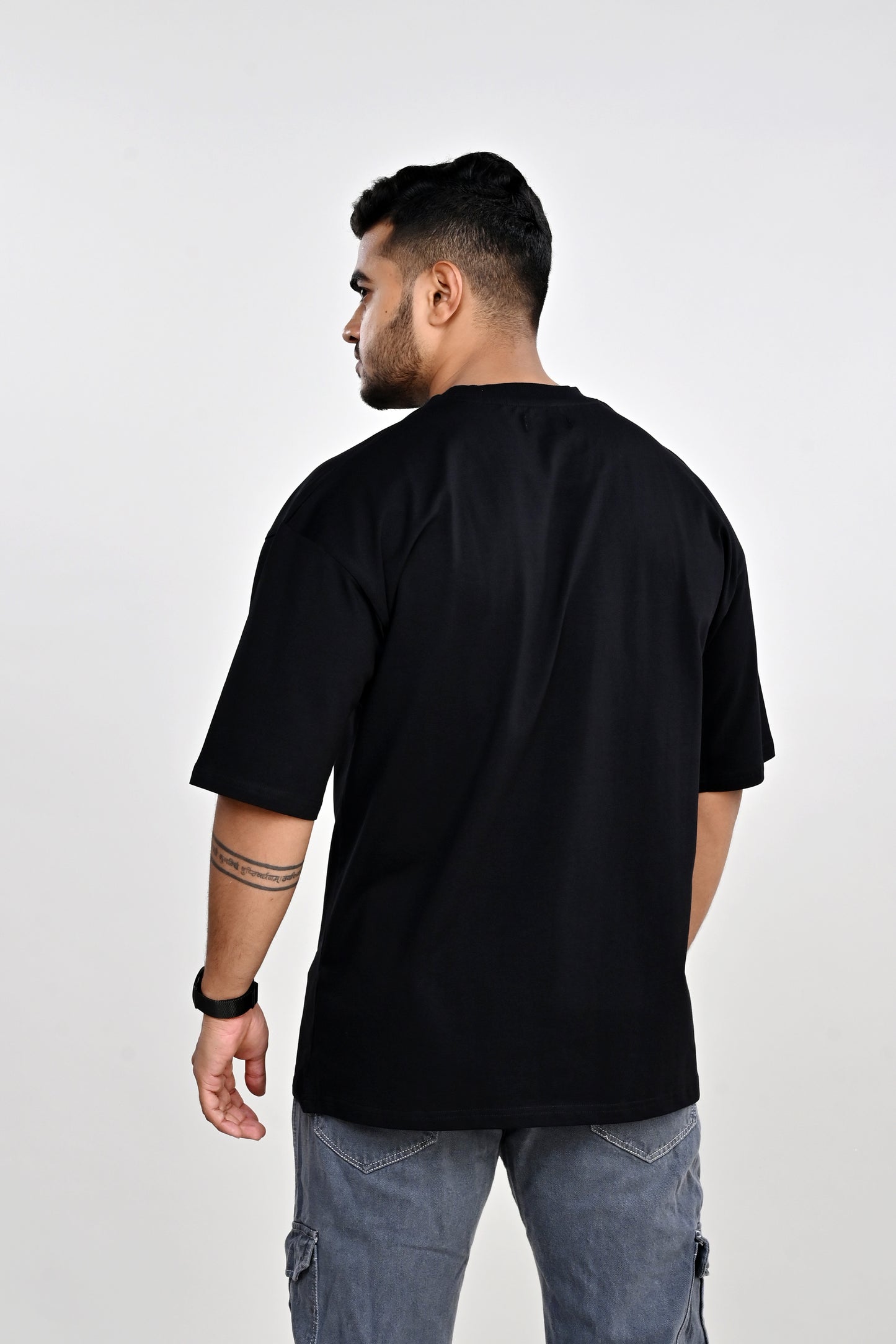 Midnight Black Oversized T-Shirt
