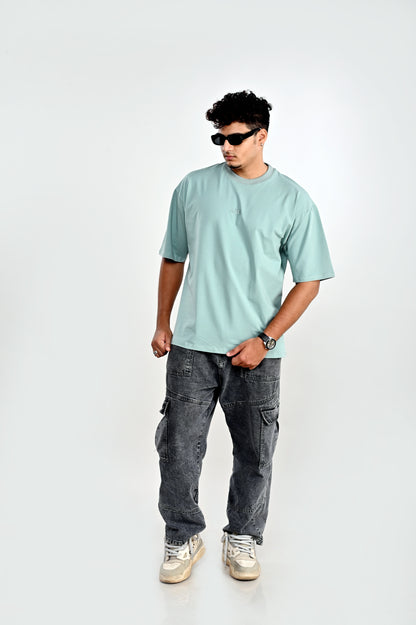 Pastel Mint Oversized T-Shirt