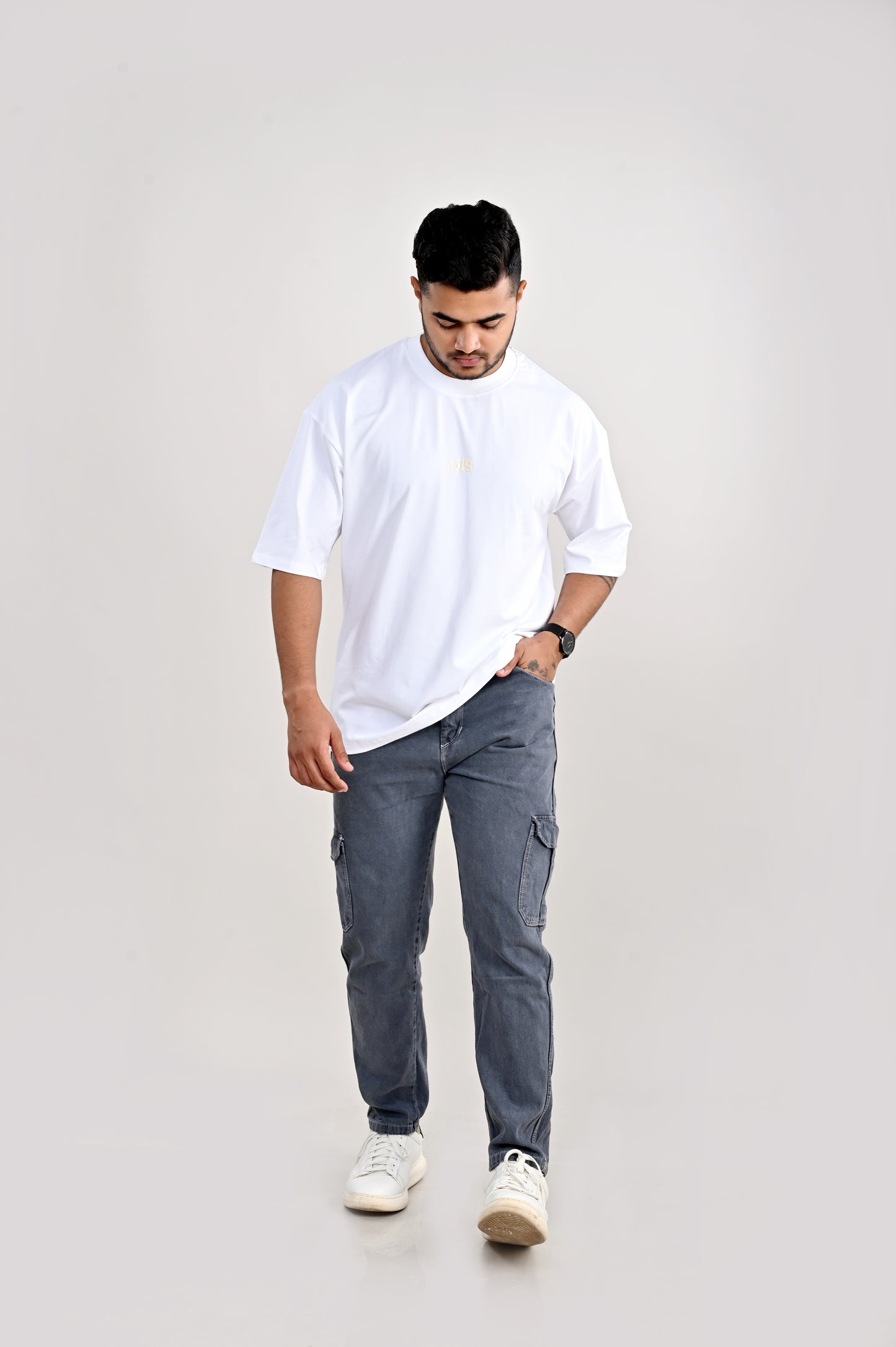 Diamond White Oversized T-Shirt