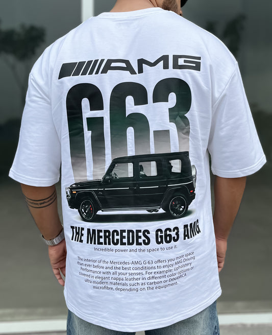 Off-Road Legend: Mercedes Benz G63 | Graphic Printed Oversized T-Shirt