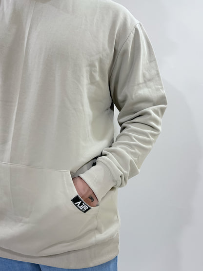 Cream Caramel Minimalist Hoodie