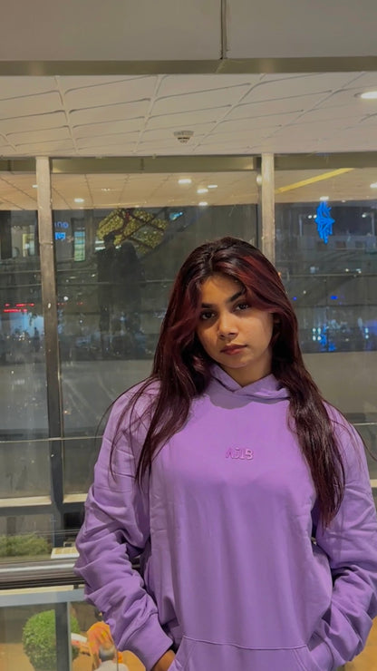 Lavender Dream Minimalist Hoodie