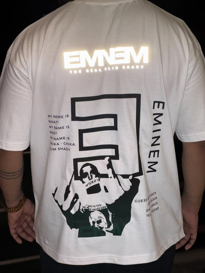 Eminem “Superman” Limited Edition concert Reflective Oversized Tshirt
