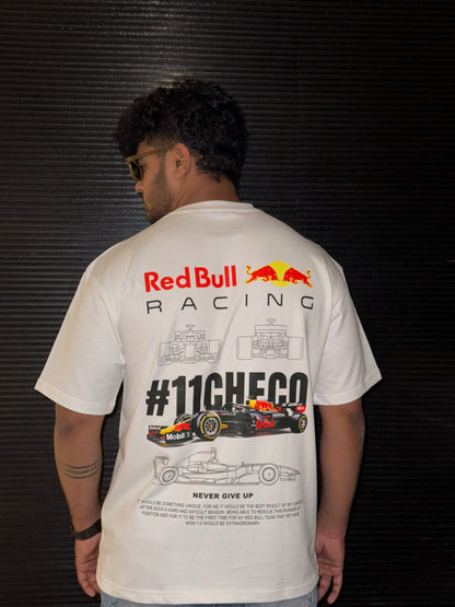 Checo’s Charge: Formula 1 Racing | Graphic Printed Oversized T-Shirt