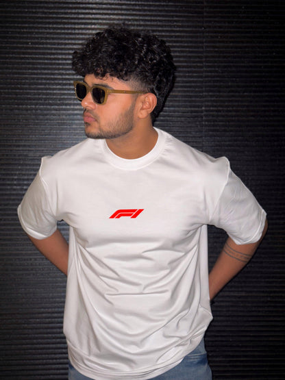 Checo’s Charge: Formula 1 Racing | Graphic Printed Oversized T-Shirt