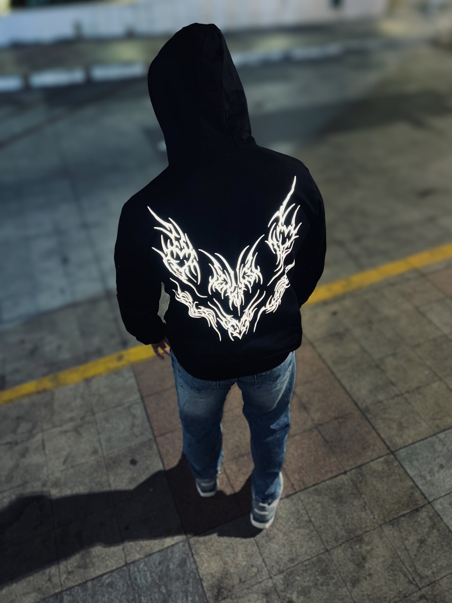 ShadowShine | Reflective Pullover Hoodie