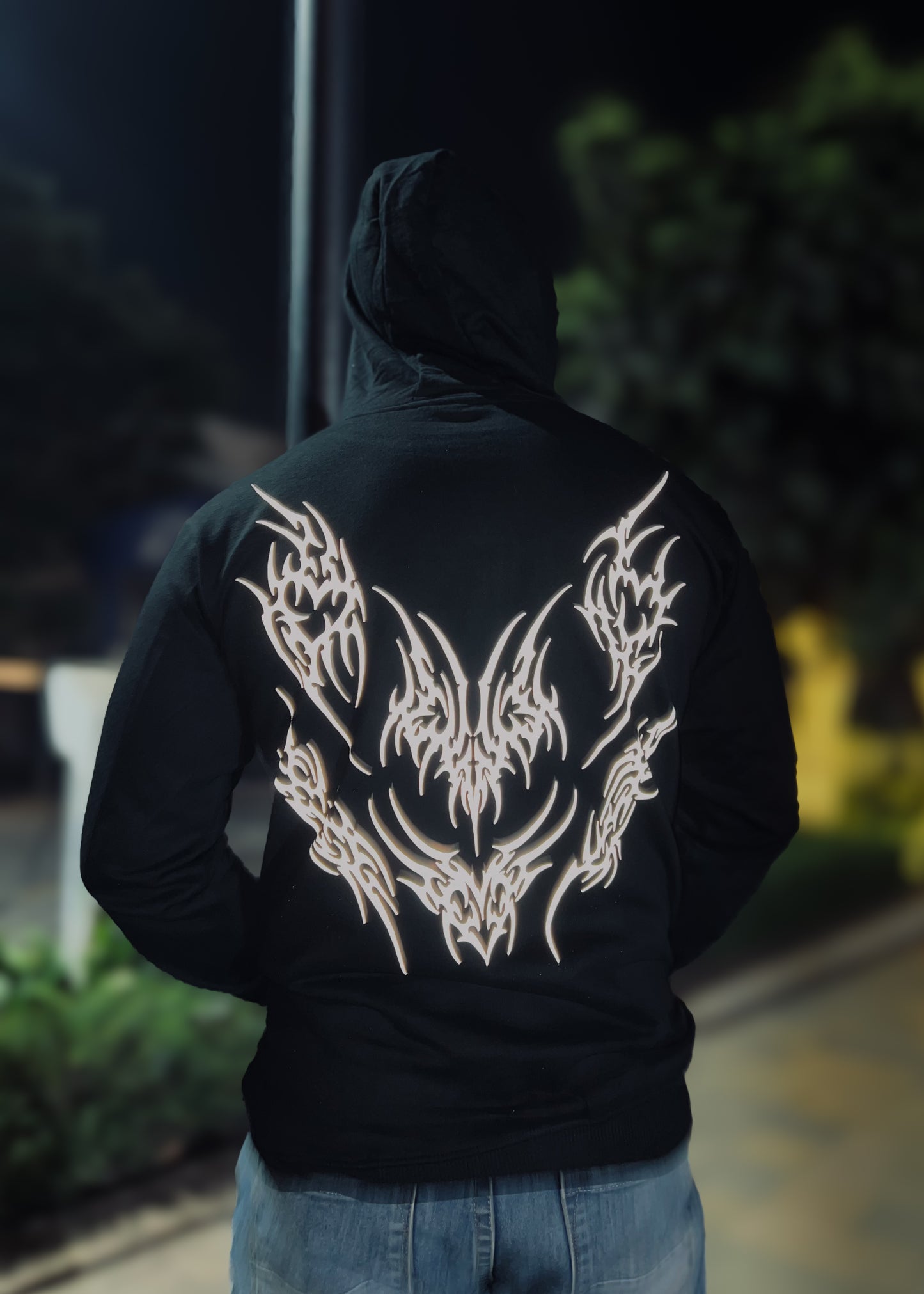 ShadowShine | Reflective Pullover Hoodie