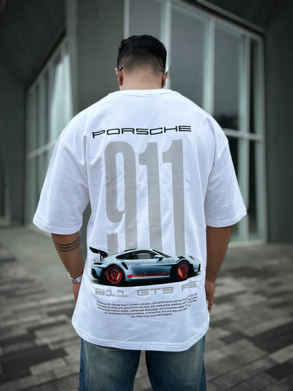 Legendary Speed: Porsche 911 GT3 RS | Graphic Printed Oversized T-Shirt