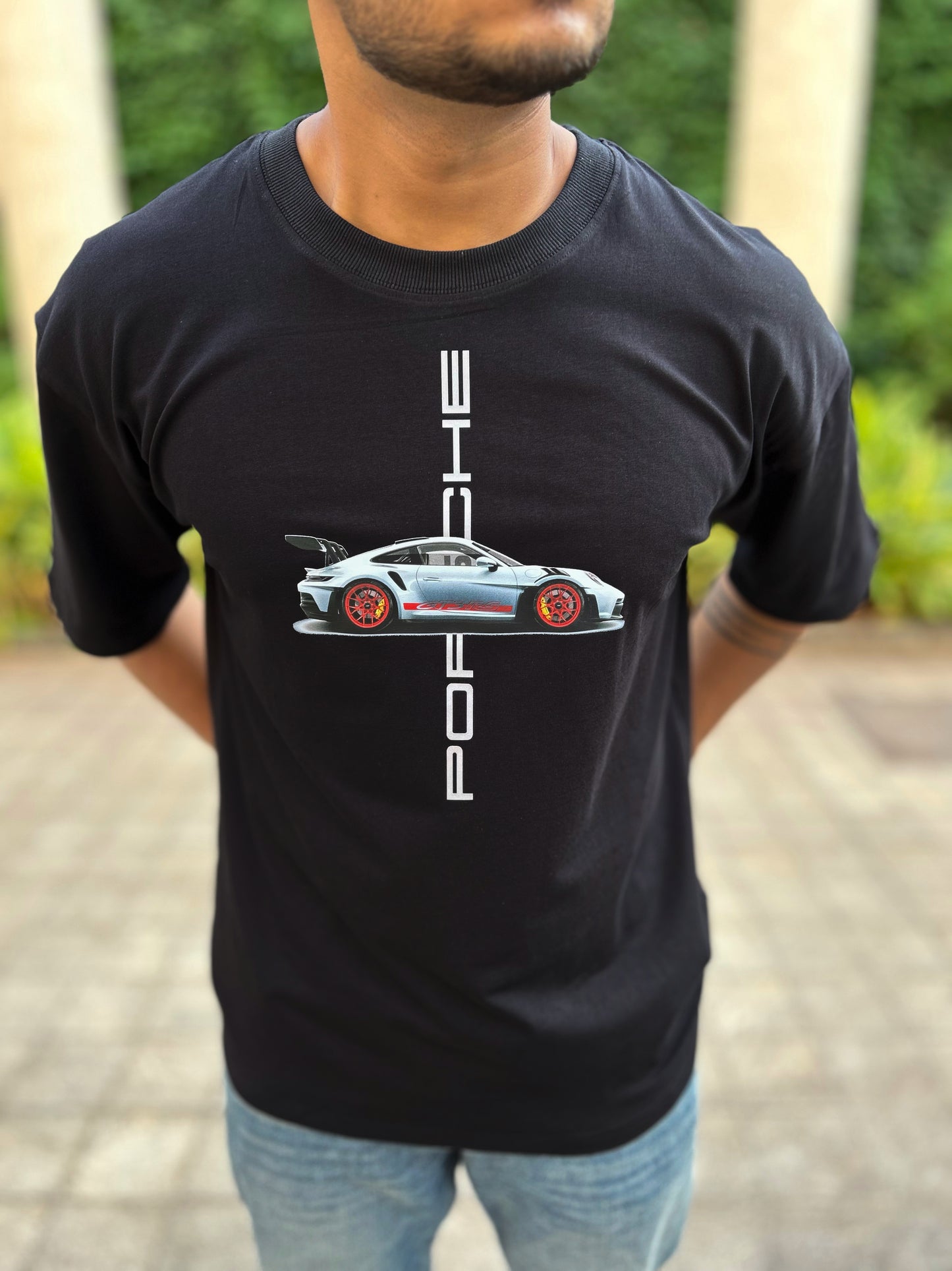 Legendary Speed: Porsche 911 GT3 RS | Graphic Printed Oversized T-Shirt