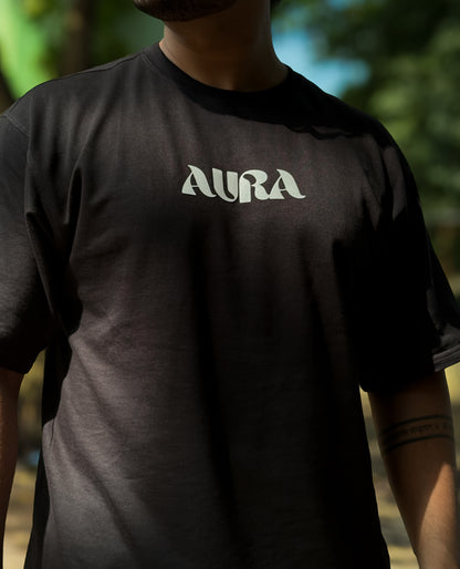 Aura Reflective Oversized T-Shirt – “Energy Flows” Edition