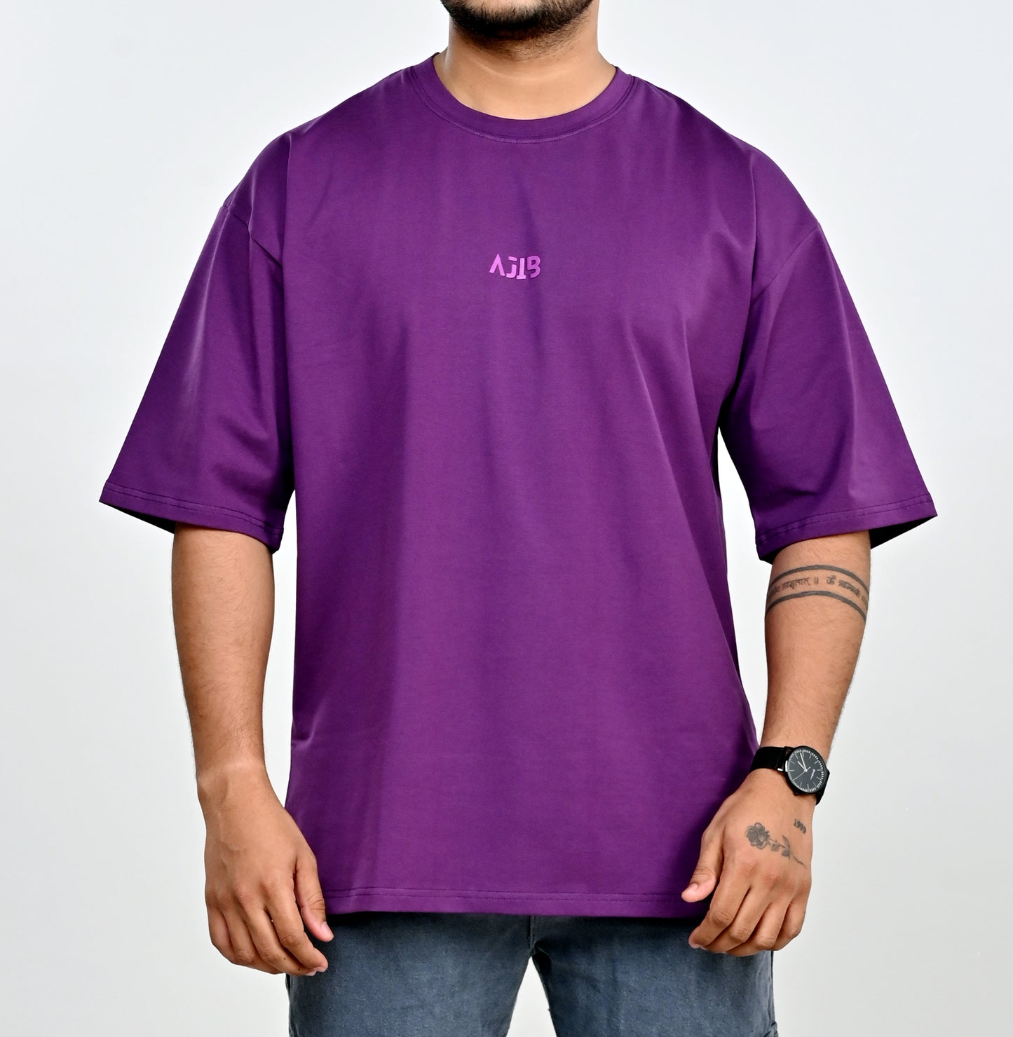 Royal Plum Oversized T-Shirt