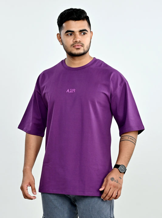 Royal Plum Oversized T-Shirt