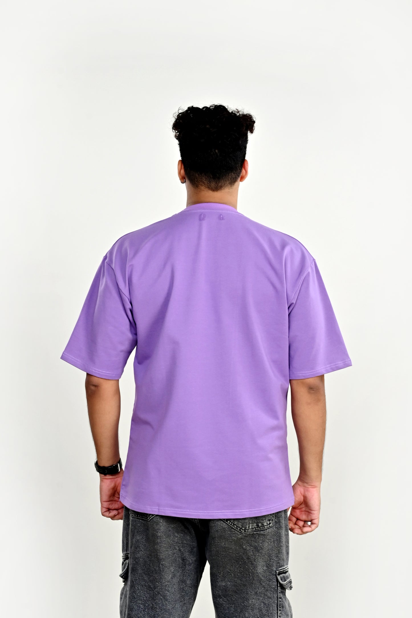 Rich Lilac Oversized T-Shirt