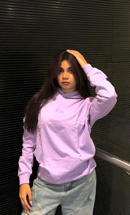 Lavender Dream Minimalist Hoodie